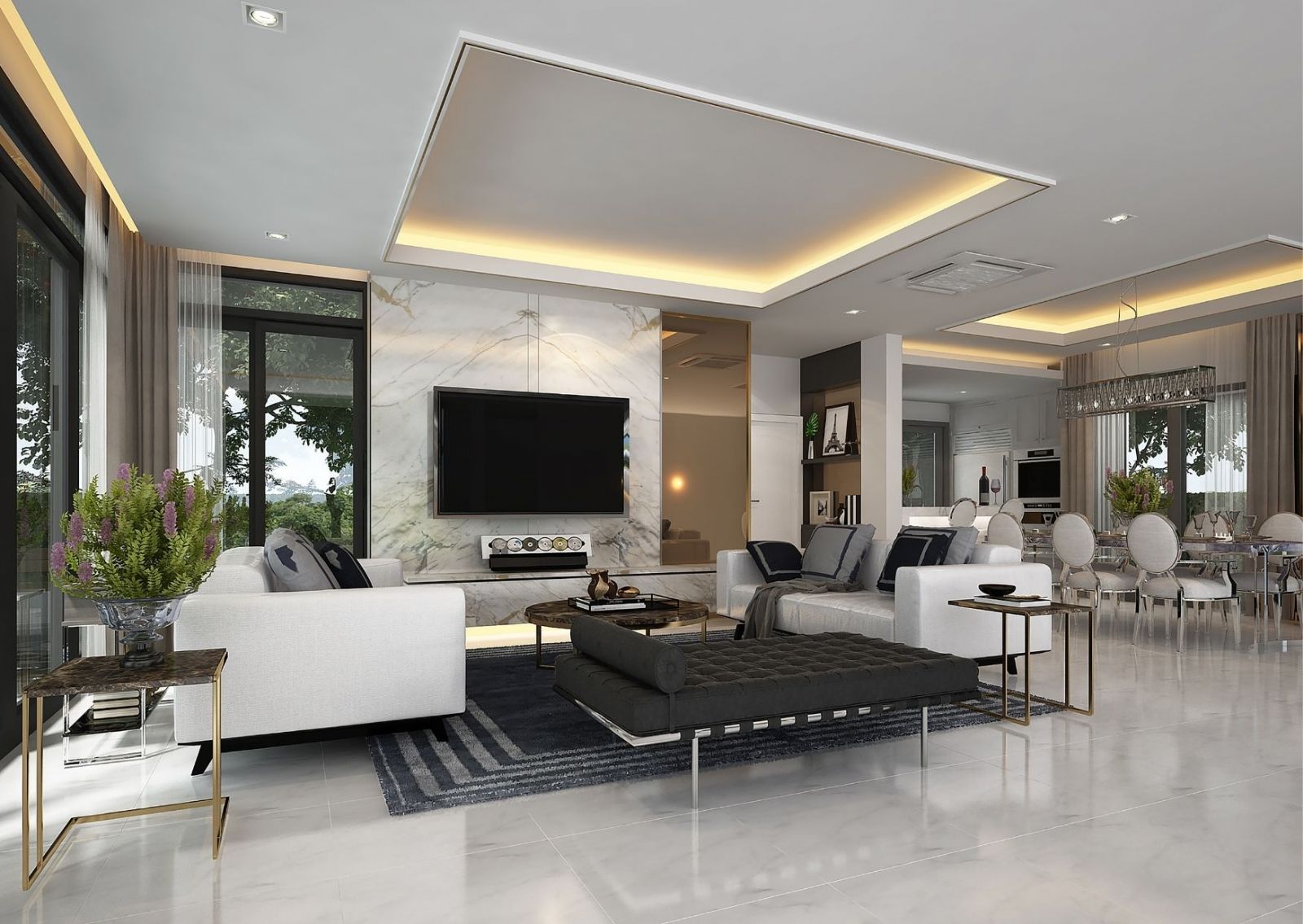 Gölbaşı Villa Dekorasyonu